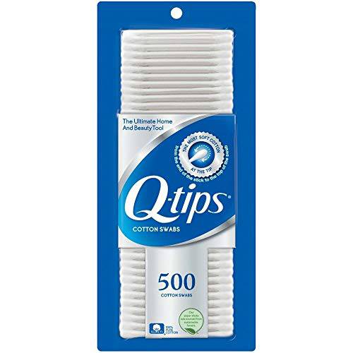 Q-tips Cotton Swabs 500 ea (Pack of 5)