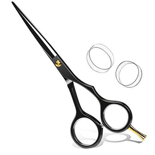 Professional Hair Cutting Scissors ULG Barber Haircut Shears Hair Trimming Razor Edge Scissor Japanese Stainless Steel 6.2 inch for Hairdressing, Home Salon