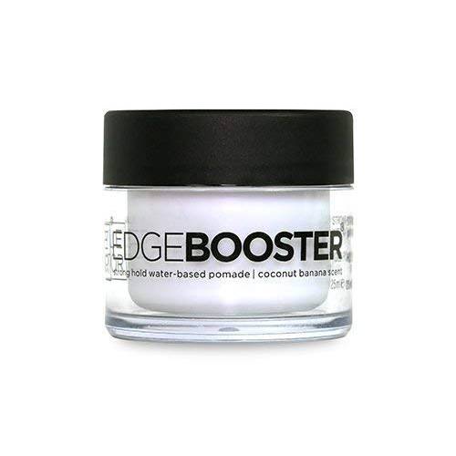 Style Factor Mini Edge Booster Strong Hold Hair Pomade Color Travel 0.85oz (Coconut Banana)