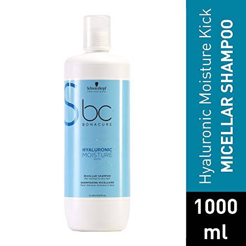 Schwarzkopf Professional BONACURE Hyaluronic Moisture Kick Micellar Shampoo, 3er Pack (3 x 250 ml)