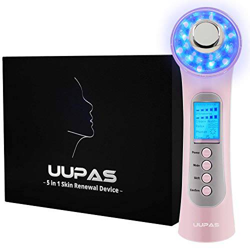 UUPAS 5 in1 Skin Tightening Facial Machine - Face Lifting Device for Massage, Skin Rejuvenation, Skin Care