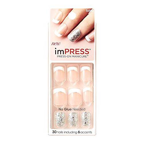Kiss imPress Press-On French Manicure Nails 56886 Rock it Ultra-Fit