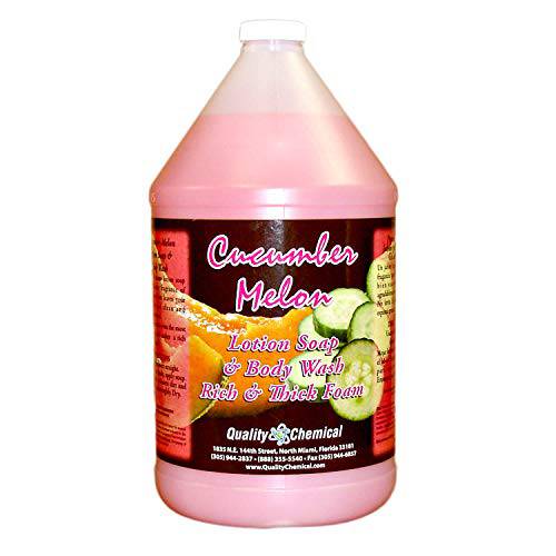 Quality Chemical Cucumber Melon Hand Soap-1 gallon (128 oz.)