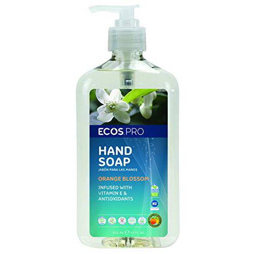 ECOS PRO PL9484/6 Hand Soap, Orange Blossom (Pack of 6)