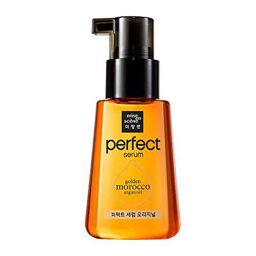 MISE EN SCENE Perfect Serum Original 80ml (2.7oz) | Anti-Frizz, Hydration and Nutrition Hair Essence for Damaged, Bleached and Dry Hair | Shimmer Hair Oil with Floral Fragrance | Korean Hair Care Product