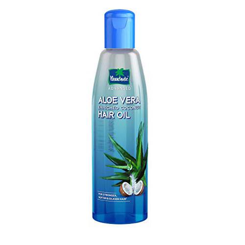 Parachute Advansed Aloe Vera Enriched Coconut Hair Oil | Helps with strong, soft and silky hair | For all hair types | 8.5 fl.oz. (250ml)
