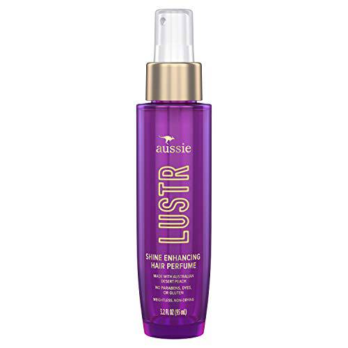 Aussie Lustr Shine Enhancing Hair Spray Perfume Infused with Australian Desert Peach, 3.2 Fl Oz