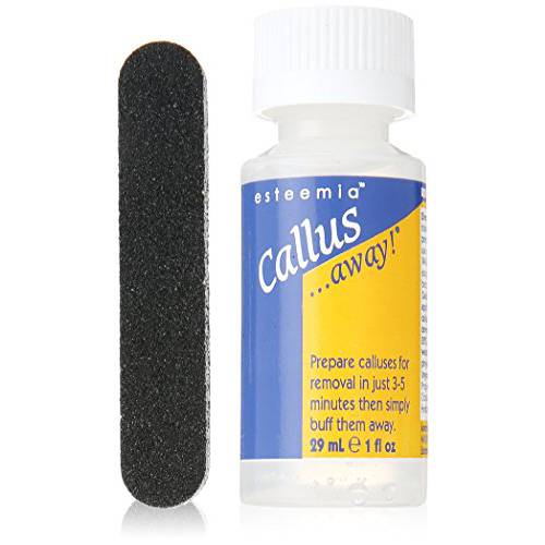 Esteemia Callus Away Remover, 1 Fluid Ounce