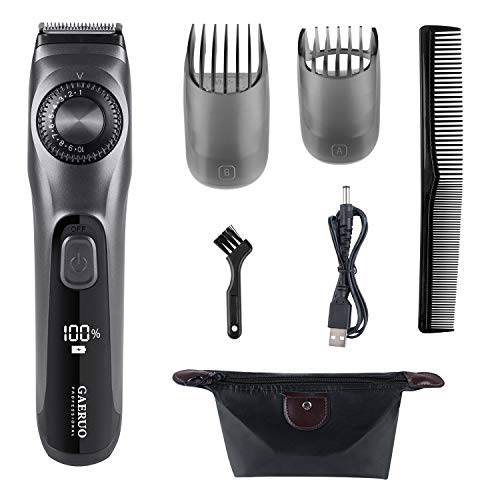 Beard Trimmer for Men, Precision Adjustable Trimmer, 38 Length Level Detail Trimmer Hair Clippers, Fast USB Cordless Rechargeable Mens Trimmer Grooming Kit for Body Face Mustache Hair