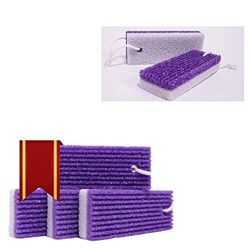 KCpenny Premium 4pack Lowest price Pumice Stone Soft Sponge Type Foot Scrubber Comfortable Feet Massage Stones Hands and Bodies Callus Remover and Foot scrubber & Pedicure Exfoliator Too