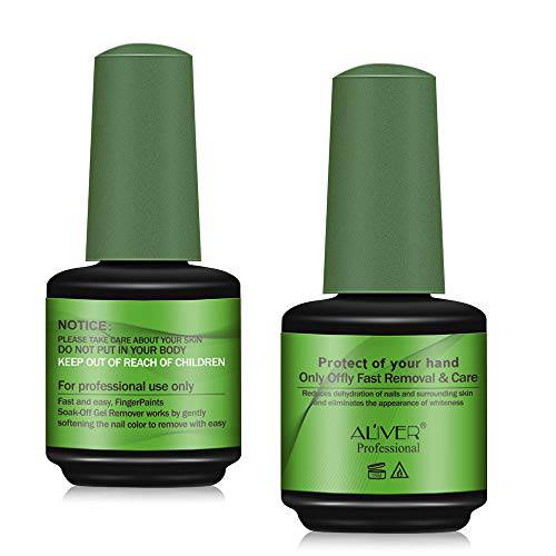 2 Packs Of Gel Nail Polish Remover, Professional Soaking Gel Polish, Absorb Gel Nail Polish Within 3-5 Minutes, Fast And Easy, Without Hurting Nails