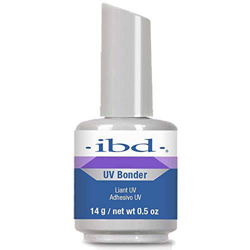 IBD UV Bonder for Excellent Adhesion, Great for Nail Gels and Acrylic Nails 0.5 oz