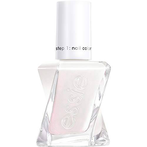 essie Gel Couture Longwear Nail Polish, Summer 2020 Sunset Soiree Collection, Elegant Sheer Ivory Nail Color With A Shimmer Finish, chiffon the move, 0.46 fl oz (packaging may vary)
