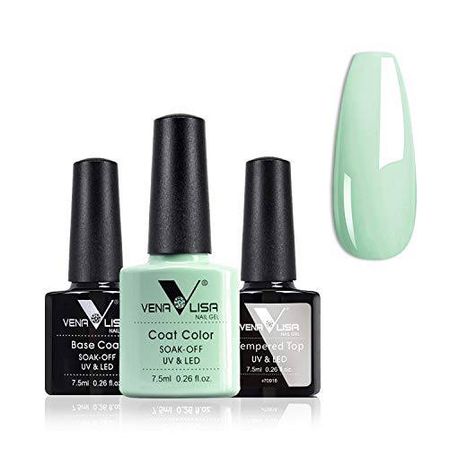 VENALISA Gel Nail Polish Set - Colorful Bottles Coffee Brown Grey Fall Winter Color Gel Polish Kit, Soak Off UV LED Nail Gel Polish Set Nail Art Salon Manicure DIY Home Gifts for Women