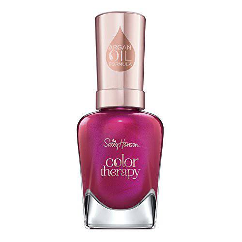 Sally Hansen Color Therapy Nail Polish, Rosy Glow, Pack of 1