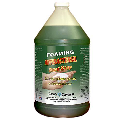 Quality Chemical Antibacterial Foaming Soap / 1 gallon (128 oz.)