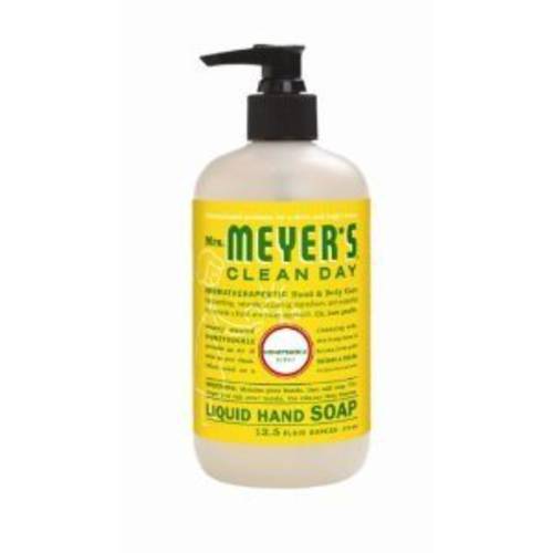 Mrs. Meyer’s Hand Soap, Made with Essential Oils, Biodegradable Formula, Honeysuckle, 12.5 fl. oz - Pack of 6