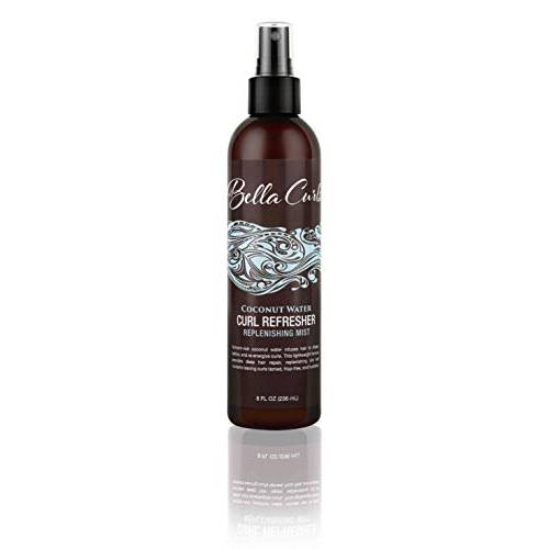 Bella Curls Coconut Water Replenishing Treatment Mist, 8 Oz