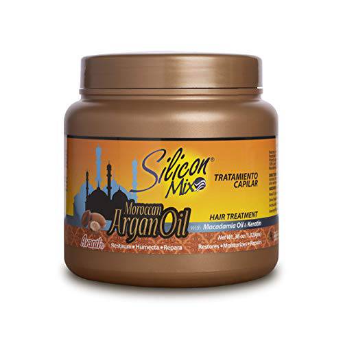 Silicon Mix Morrocan Argan Oil Hair Treatment | 36 Oz | With Macadamia Oil & Keratin