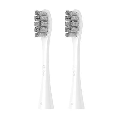 Oclean Electric Toothbrush w 7 Brush Heads, Electronic Toothbrush for Adults of 180 Days Battery Life, 5 Modes, Travel Toothbrushes, One Charge for 180 Days, Smart Timer Sonic Toothbrush-White-7 Packs