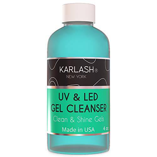 Karlash Max Uv & Led Gel Cleanser for Nails Clean & Shine Gels (4 Ounce)