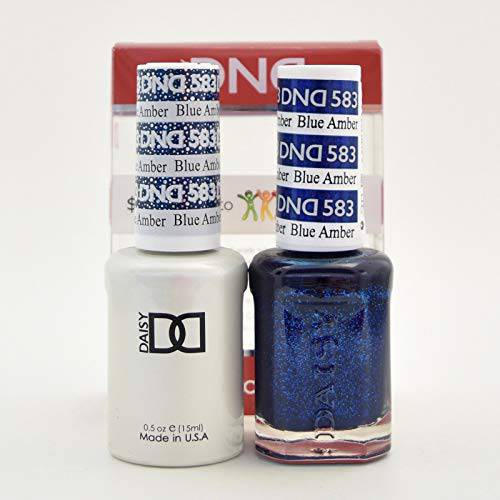 Daisy DND - Gelcolor and Matching Nail Polish color set (583 - Blue Amber)