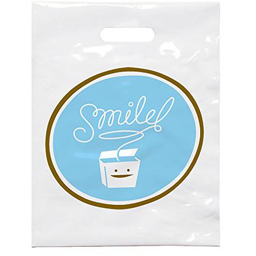 Practicon 1109620 Smile Floss Patient Care Bags, 7-3/4 x 9 (Pack of 100)