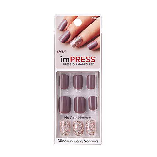 KISS imPRESS Nails Press-On Manicure Nails (BIPD051-57943 Night Fever)