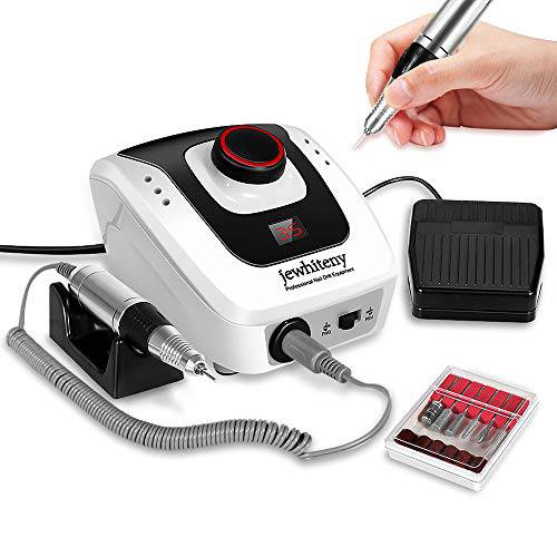 35000 RPM Professional Nail Drill Machine, Portable Electric Efile Drill for Shaping, Buffing, Removing Acrylic Nails, Gel Nails Manicure Pedicure Kit