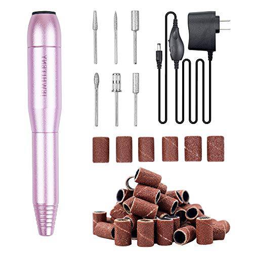 Electric Nail Drill Machine Professional 25000RPM Portable Manicure Pedicure Polishing Shape Tools Efile Nail File Drill Kit for Acrylic, Removing Acrylic Gel Nails.