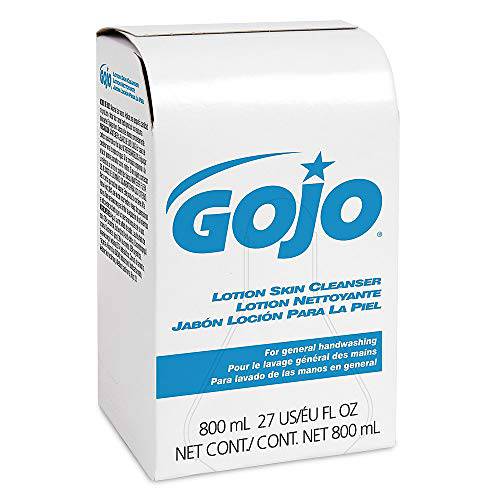 GOJO INDUSTRIES 9112-12 800ml Bag-In-Box Lotion Hand Soap Skin Cleanser