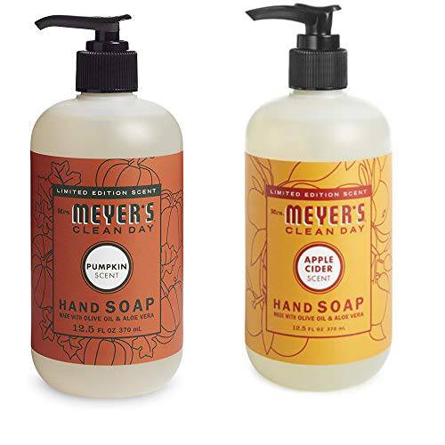 Fall Scents Pumpkin and Apple Cider Clean Day 2 pack - 25 ounces total