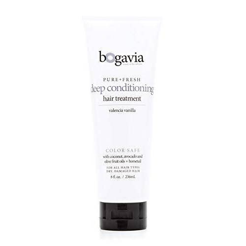 Bogavia Deep Conditioning Hair Treatment | Weightless Hydration & Damage Repair | Detangles, Defrizzes & Nourishes for Healthier, Fuller, Thicker, Smoother, Shinier, Silkier Hair | Color Safe | Vegan Haircare for Women and Men | Paraben & Sodium Lauryl Sulfate Free