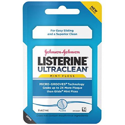 Listerine Ultraclean Floss, 30 Yards each (Value Pack of 12)