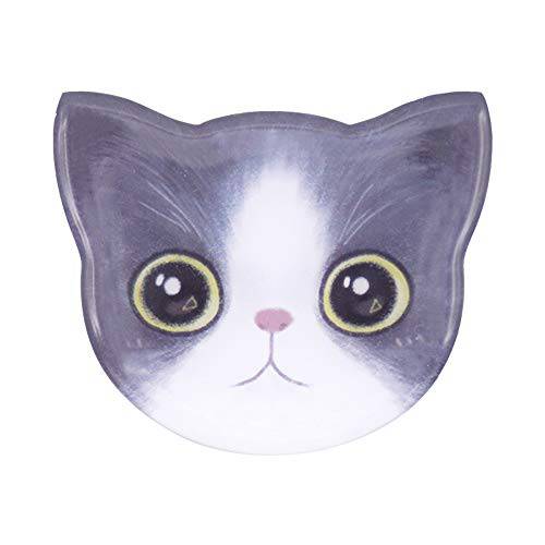 Catlady Cute cat Mirrors,Unbreakable Stainless Steel Mirror,Portable Handheld Vanity Mirror