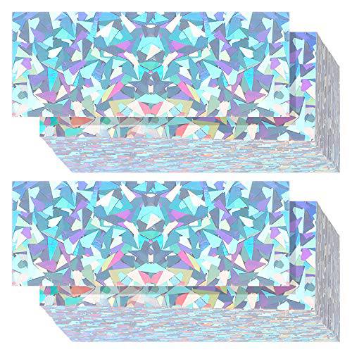 50 Pieces Eyelashes Box Paper Nail Packaging Boxes Holographic Cardstock Glitter Background Paper for Fake Eyelashes Storage Box Paper Holder Eyelash Packaging Case Makeup Cosmetic Container