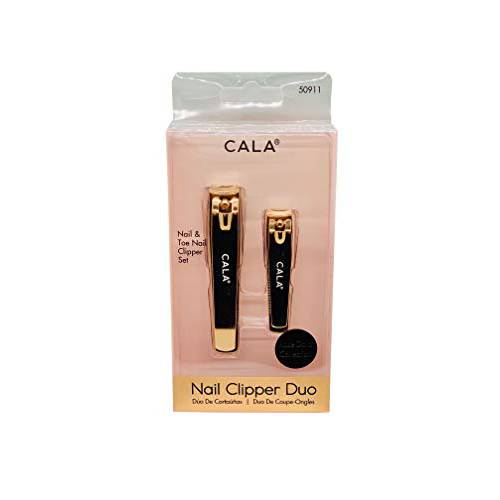 Cala Rose gold nail clipper duo