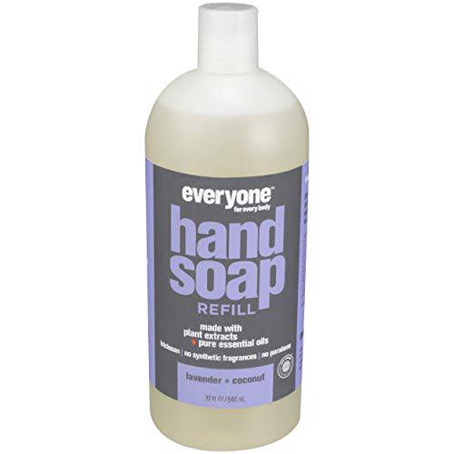 Everyone Lavender & Coconut Hand Soap Refill, 32 FZ