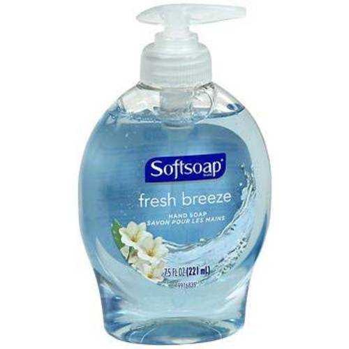 Softsoap Hand Soap Fresh Breeze - 7.5 oz, Pack of 4