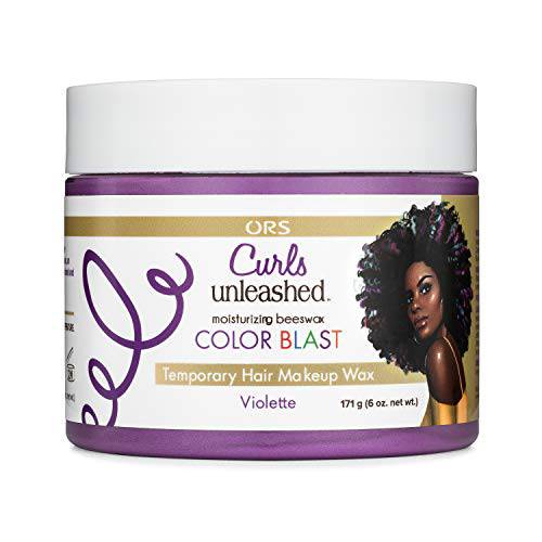 Curls Unleashed Hair Care Color Blast Temporary Hair Makeup Wax - Violette