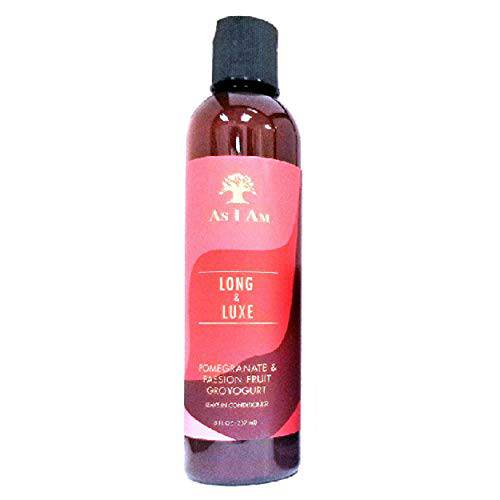 As I Am Long And Luxe Pomegranate & Passion Fruit (8oz, GroYogurt Leave-In Conditioner)