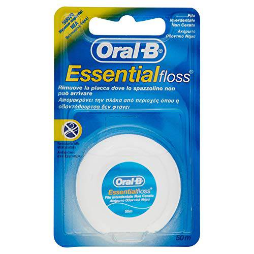 Oral B 005012 Unwaxed Dental Floss, 50 M
