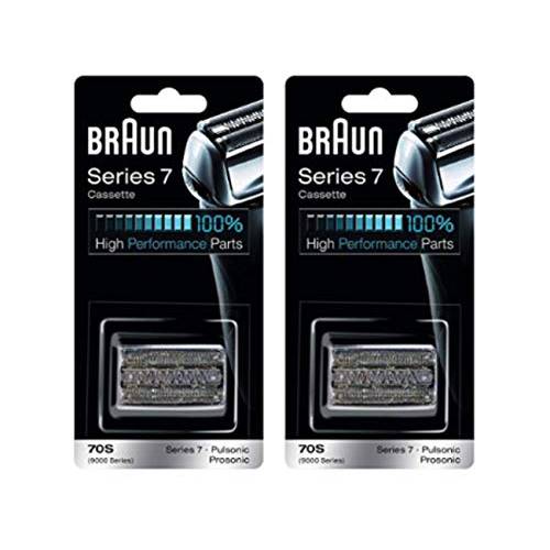 Braun Series 7 Pulsonic 70S (9000 Series) Cassette Replacement, Pack of 2