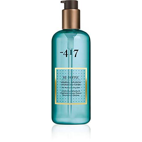 -417 Dead Sea Cosmetics Redefine Mineral Infusion Hydrating Toner -11.8 oz - 100% Vegan Toner with Aloe Vera