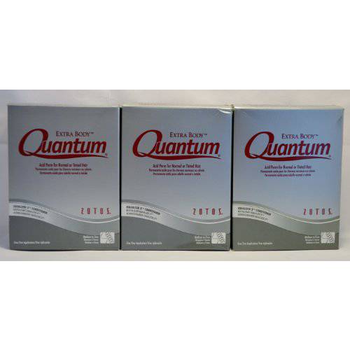 Quantum Extra Body Acid Perm for Normal or Tinted Hair (3 Pack)