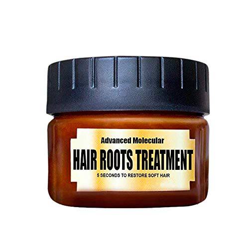 Magical Hair Treatment Mask, Advanced Molecular Hair Roots Treatment Professtional Hair Conditioner, Deep Conditioner Suitable for Dry & Damaged Hair-60ml
