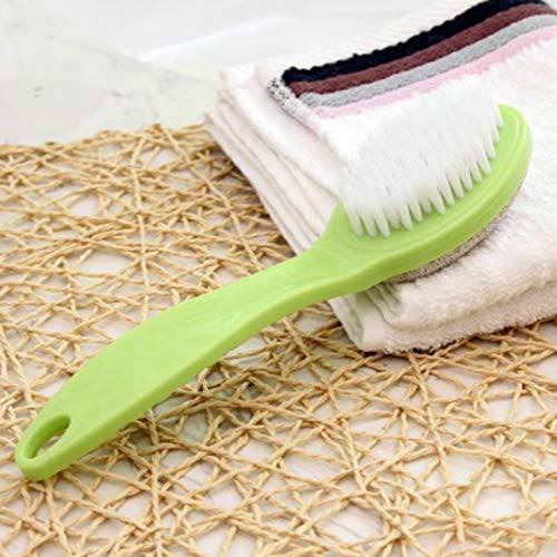 Foot Stone Brush Exfoliating Brush Shower Foot Srubber with Pumice（1 Green）