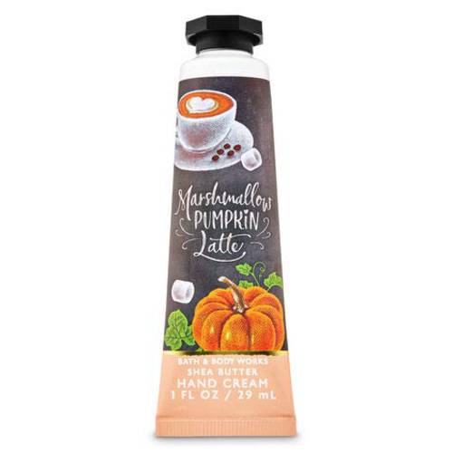 Bath and Body Works Marshmallow Pumpkin Latte Hand Cream 1 Ounce Purse Travel Size Lotion