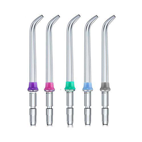 Jamverus Replacement Classic Jet Tips Dental Water Jet Nozzle Accessories for Waterpik Water Flossers (Like WP-100) (Classic Jet Tips*5)