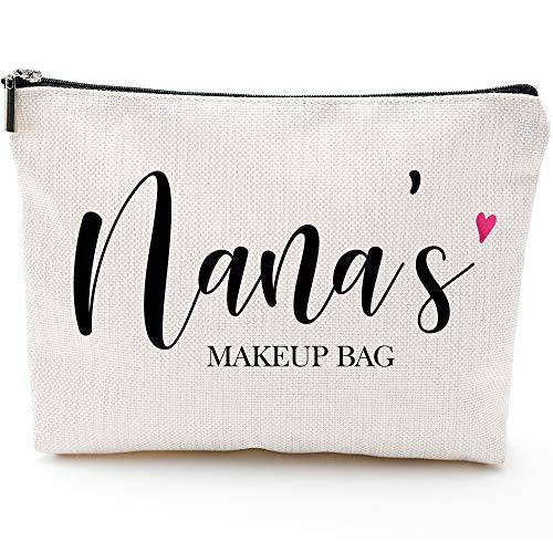 Nana Mothers Day Gifts-Nana’s Makeup Bag-Grandma Gifts, New Grandma Gifts, Grandma Bag, Cosmetic Bag, Funny Handle Bag, Prize for Grandma